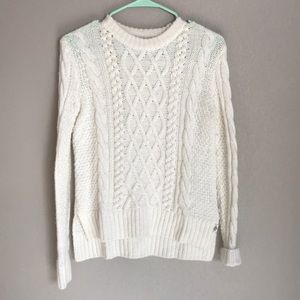 Cream, Thick Sweater